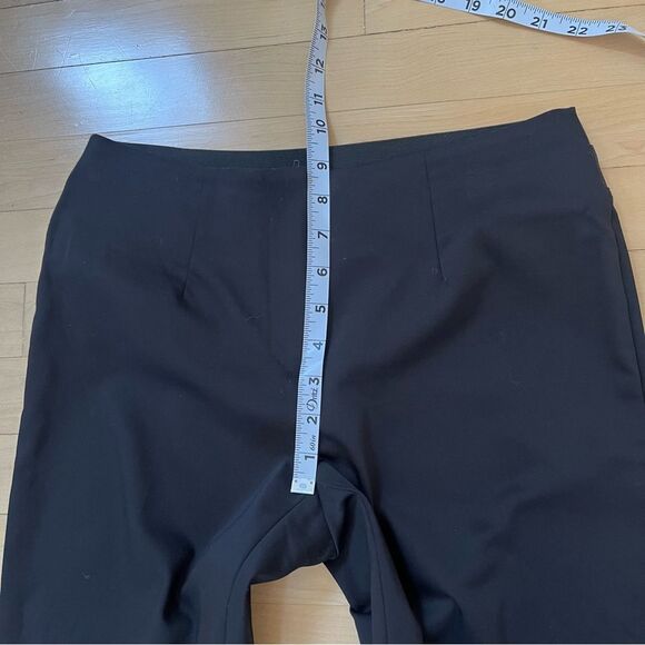 LES COPAINS Casual Slim Tapered Leg Pants In Black S - Picture 11 of 16